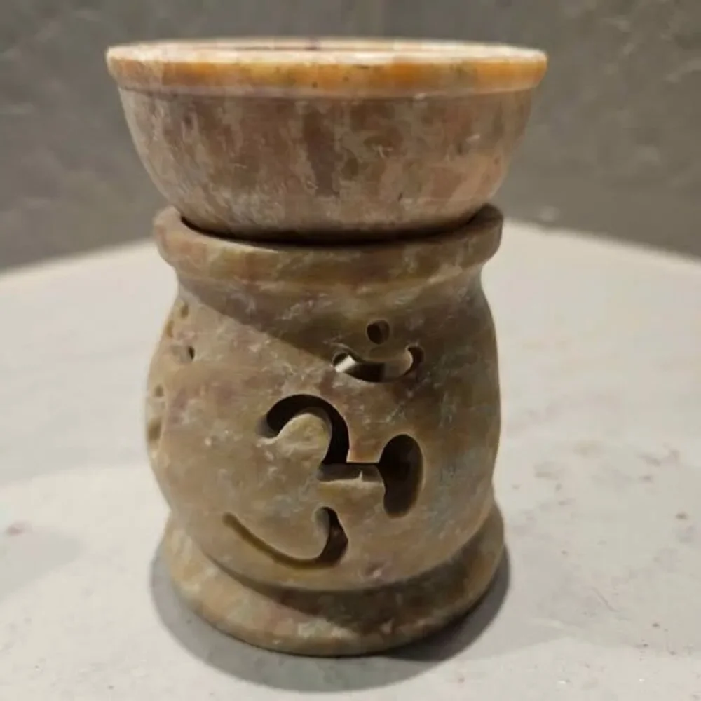 Soapstone Om Oil Diffuser